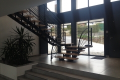 Fabricant escalier contemporain a Annecy